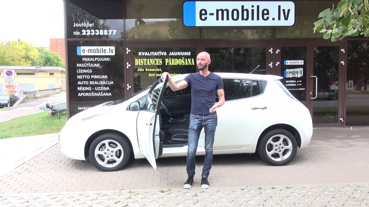 Lietoti Elektromobili Nissan Leaf Iauto