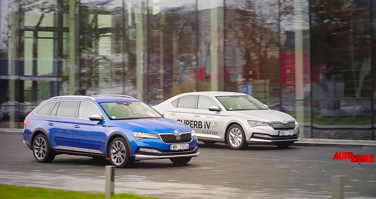 TV AUTO NEWS TESTED: Two Škoda Superb, two different missions (+ VIDEO)