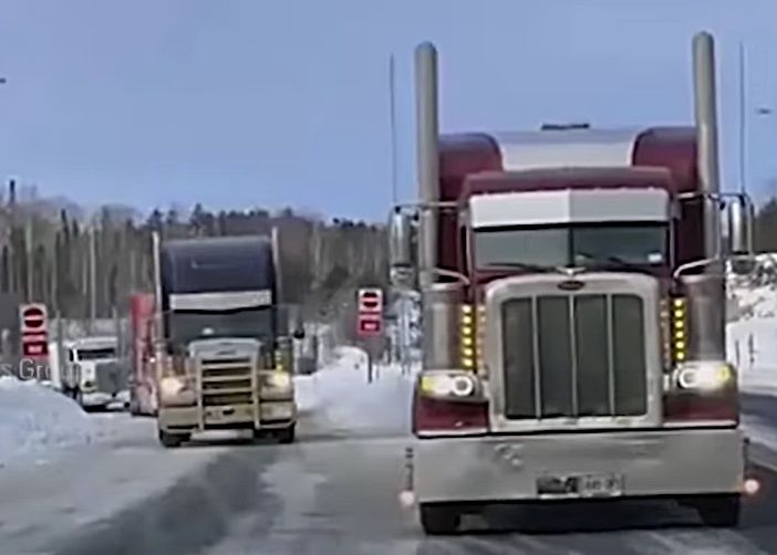 50,000 truck drivers take part in protests against vaccination claims in Canada (+ VIDEO)