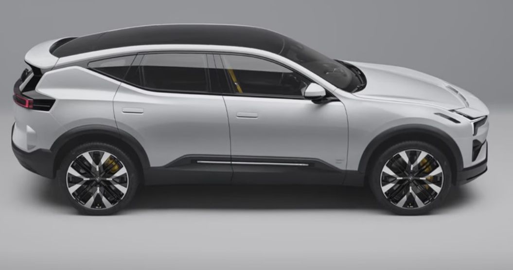 Polestar displays an electric crossover;  start in the fall