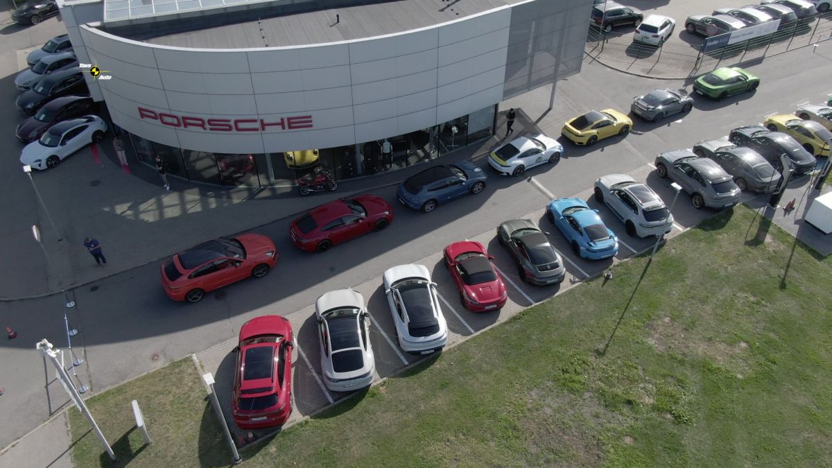 Porsche World Road Show is visiting Latvia.  (+ VIDEO)