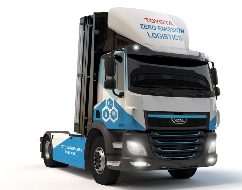 “Toyota Partners with VDL Groep to Test Hydrogen-Powered Fuel Cell Trucks”