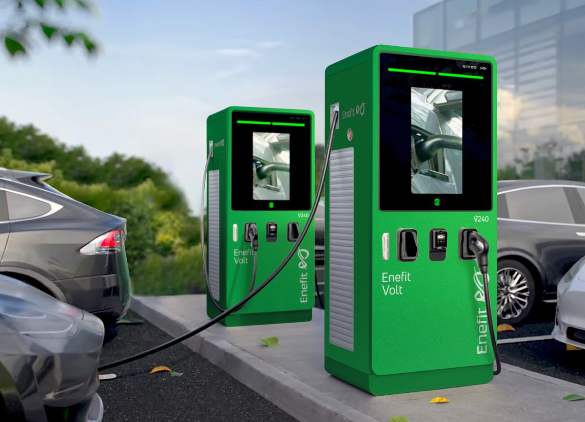 “Enefit Offers Free Installation of Electric Car Charging Stations in Latvia: Collaborate Now!”