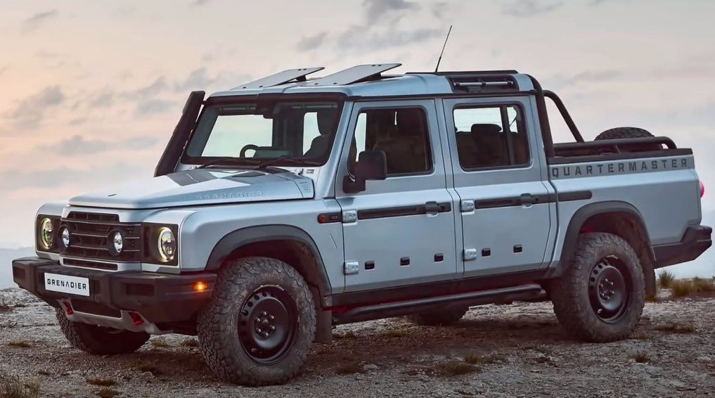 Ineos Grenadier Quartermaster: The New Frame-Based SUV turned Pickup ...