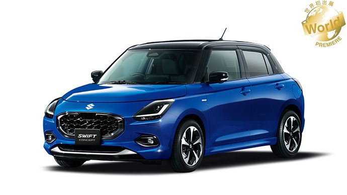 First Image of New Generation Suzuki Swift Revealed at Japan Mobility Show