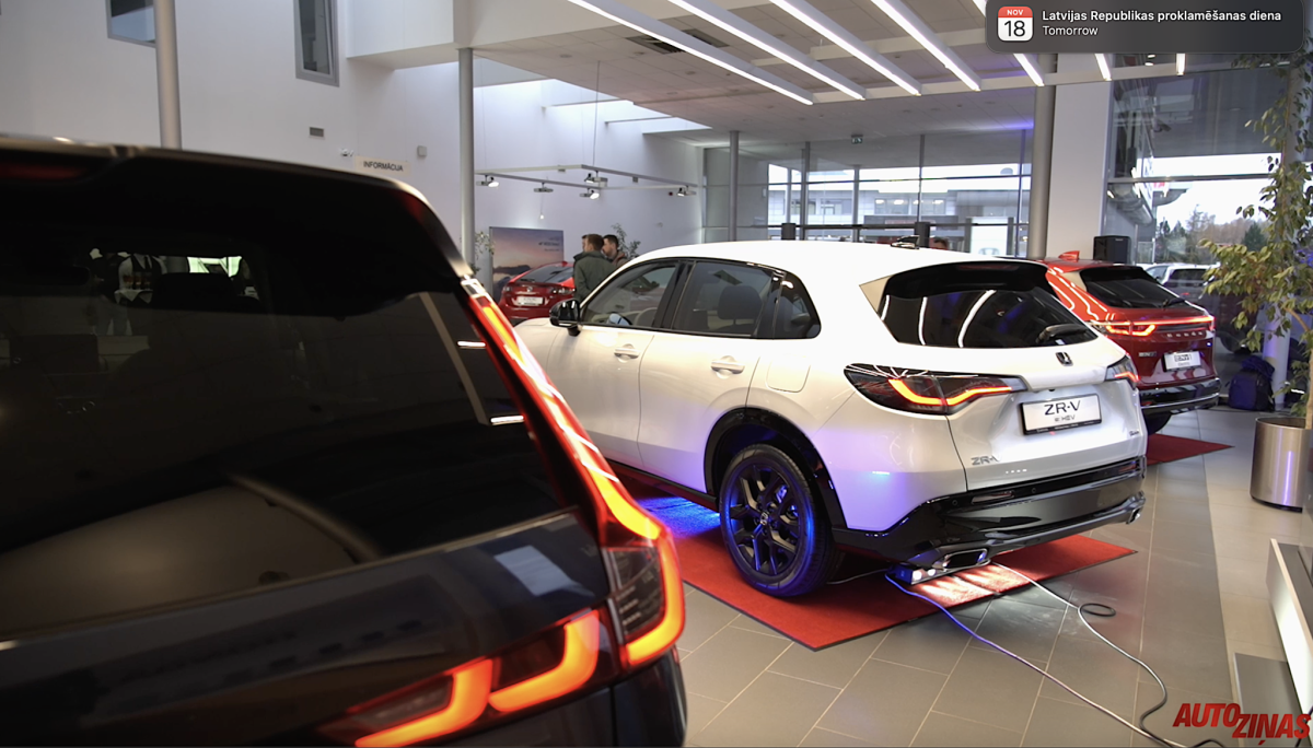 Honda starts in Latvia with three new crossovers (+VIDEO)