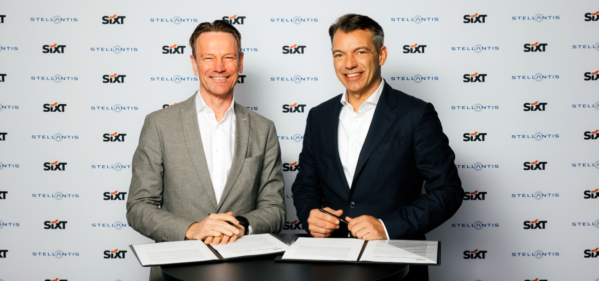 SIXT Signs Multi-Billion Dollar Deal with Stellantis for Purchase of 250,000 Vehicles