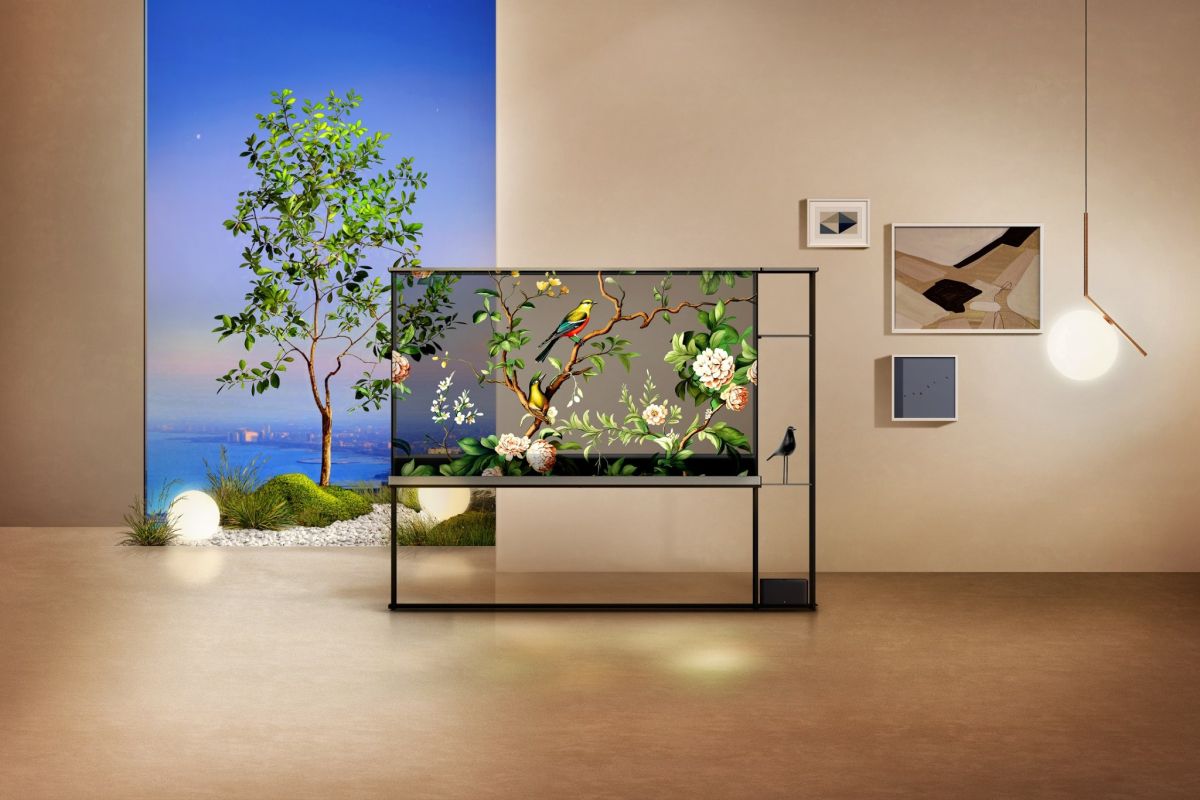 ついにまったく新しいもの: 世界初のワイヤレス透明 OLED TV が視聴体験を向上 (+ 写真)