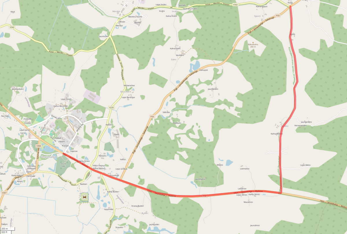 Uz ceļa atrasts miris vīrietis, iespējams satiksmes negadījums - valsts ...
