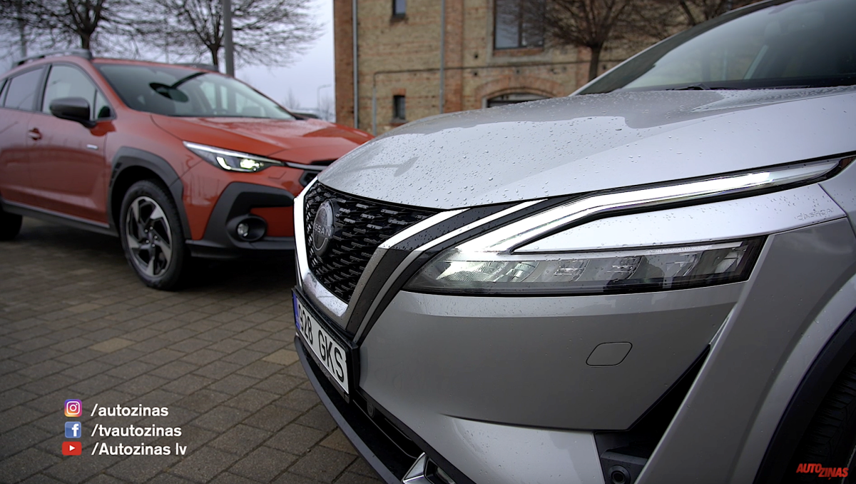 Subaru Crosstrek vs Nissan Qashqai: All-Wheel Drive Compact Crossover Duel