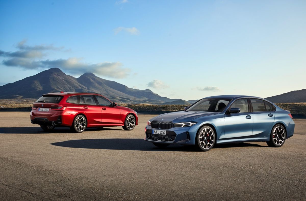 BMW has up to date the 3-series sedan and station wagon (+ PHOTO)