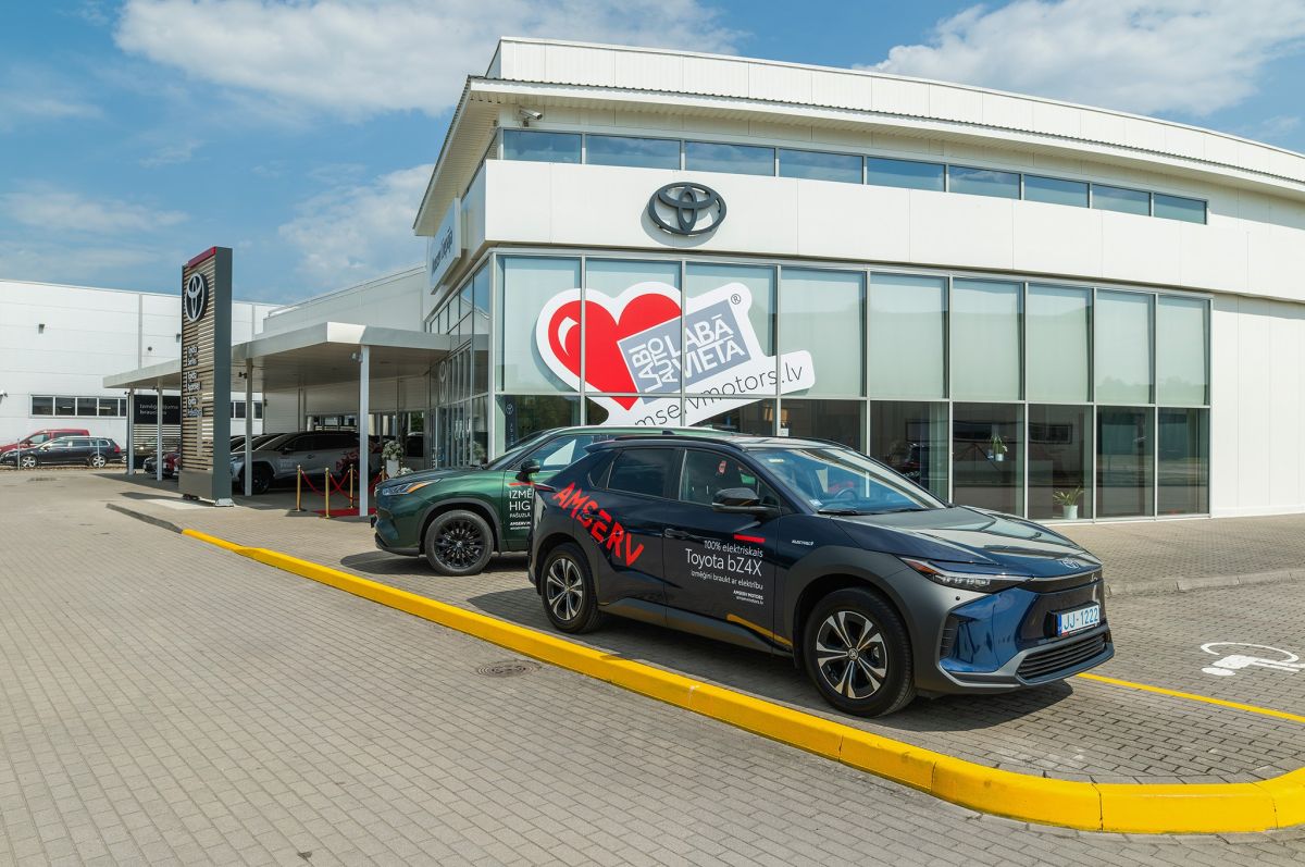 Amserv Liepāja is the primary in Latvia to introduce the brand new Toyota gross sales idea and open a licensed Toyota automobile middle