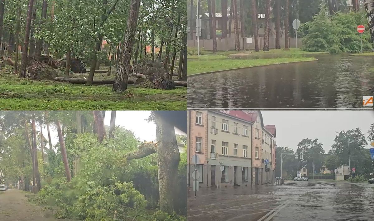 PAPILDINĀTS 22.00; Kā izskatās Jūrmala pēc vētras 29.07.2024 ap 14.00 ...